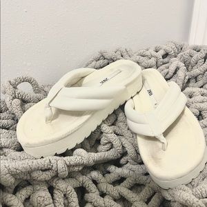 Zara platform sandals